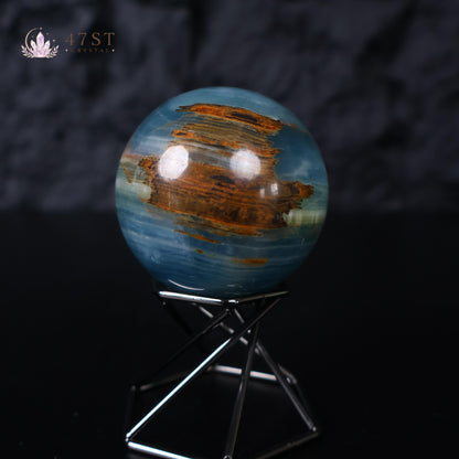 Blue Onyx Sphere