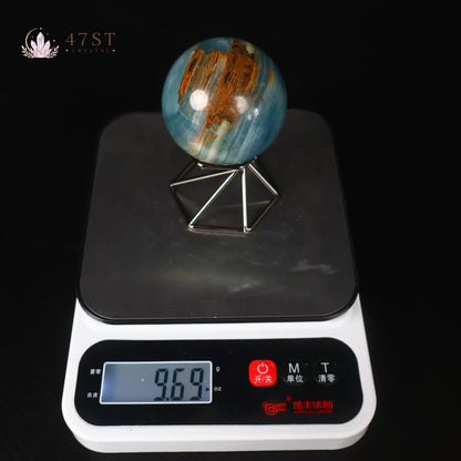 Blue Onyx Sphere