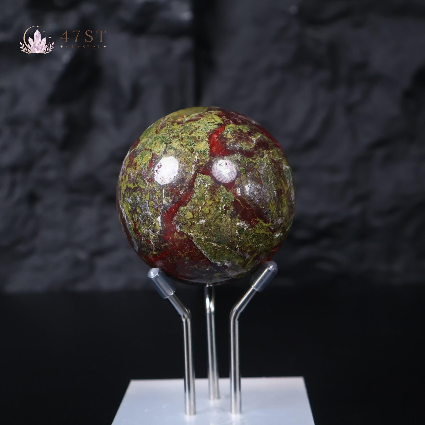 Dragon Blood Stone Sphere