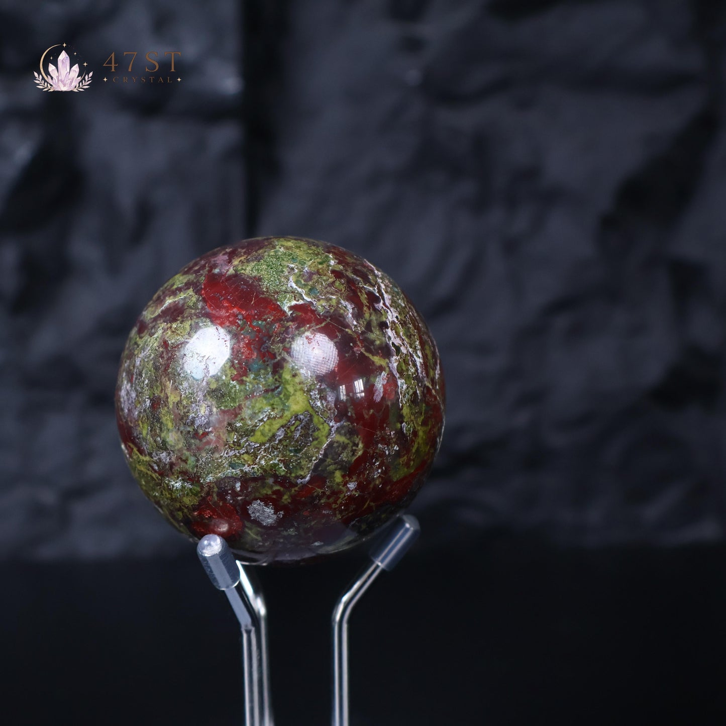 Dragon Blood Stone Sphere