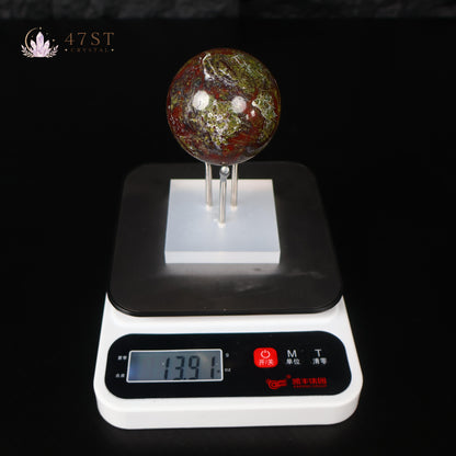 Dragon Blood Stone Sphere