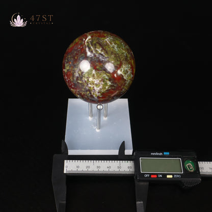 Dragon Blood Stone Sphere
