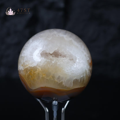 Druzy Agate Sphere