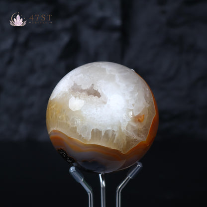 Druzy Agate Sphere