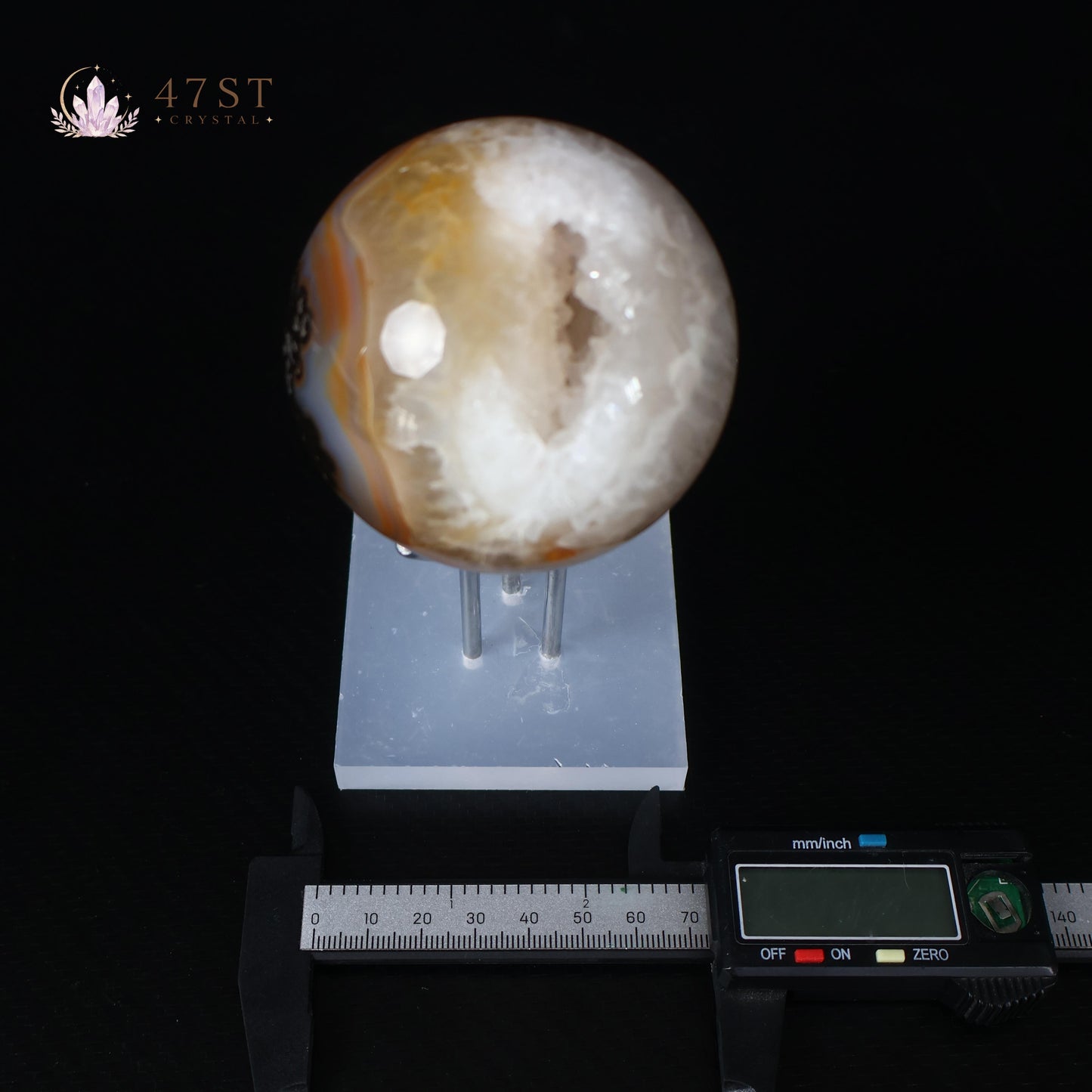 Druzy Agate Sphere