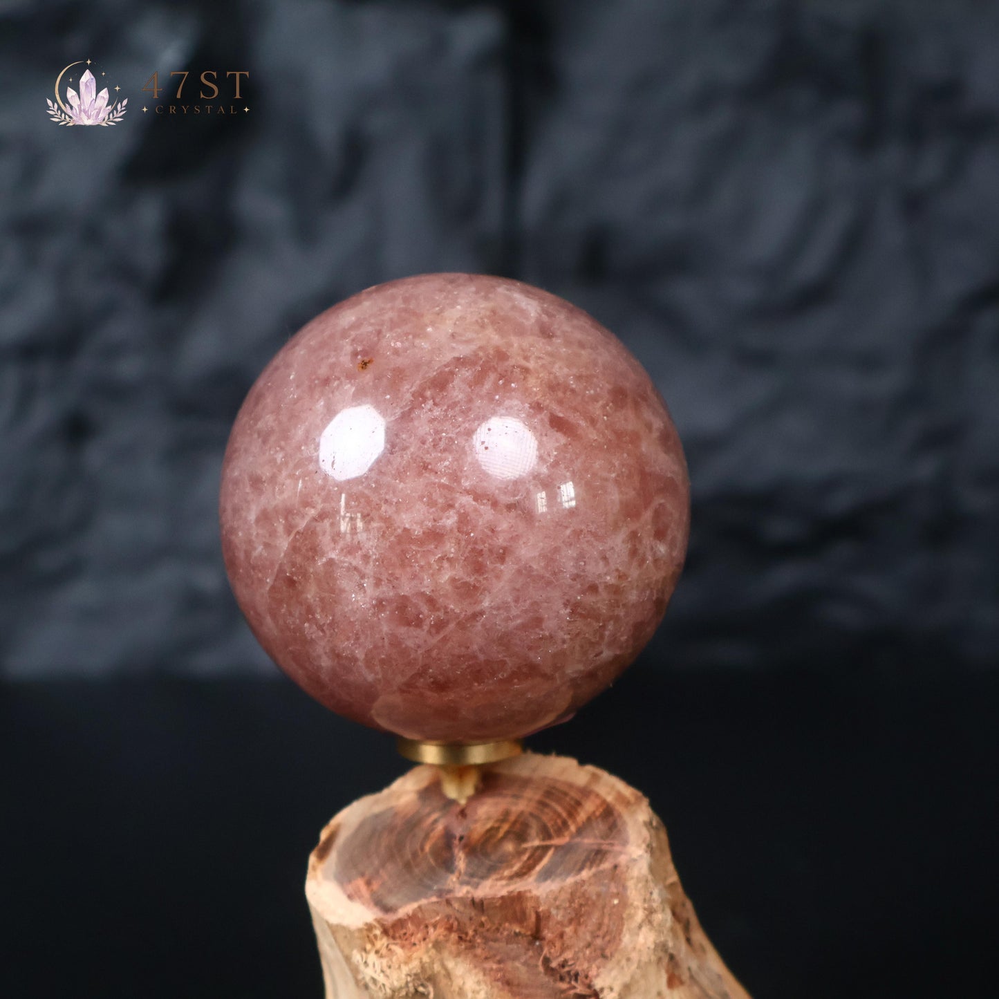 Strawberry Quartz Sphere
