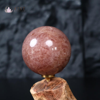 Strawberry Quartz Sphere