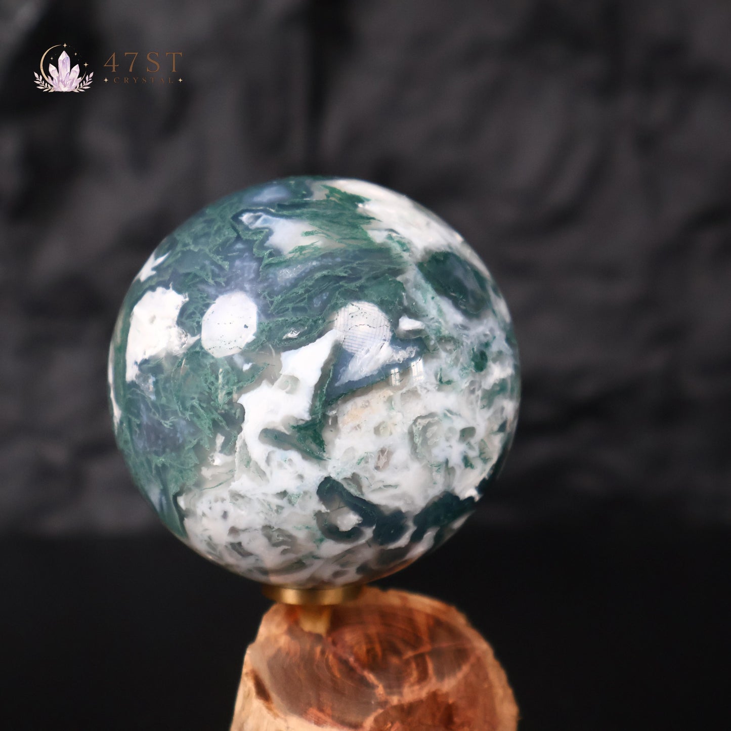 Moss Agate Sphere