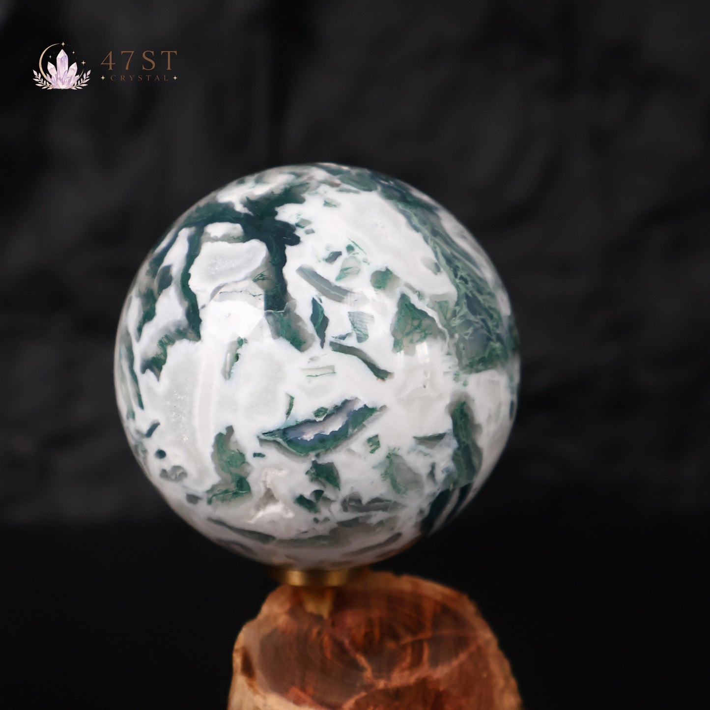 Moss Agate Sphere