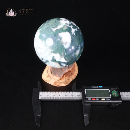 Moss Agate Sphere