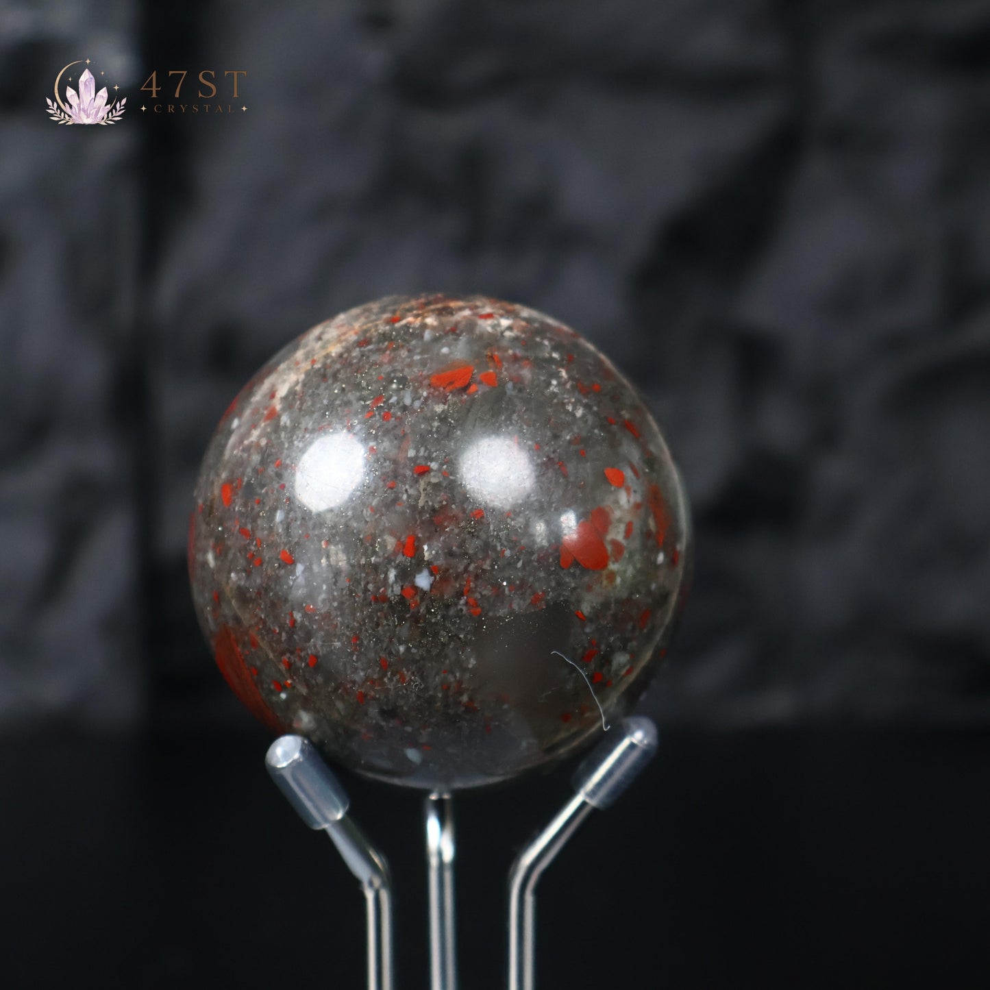 African Bloodstone Sphere