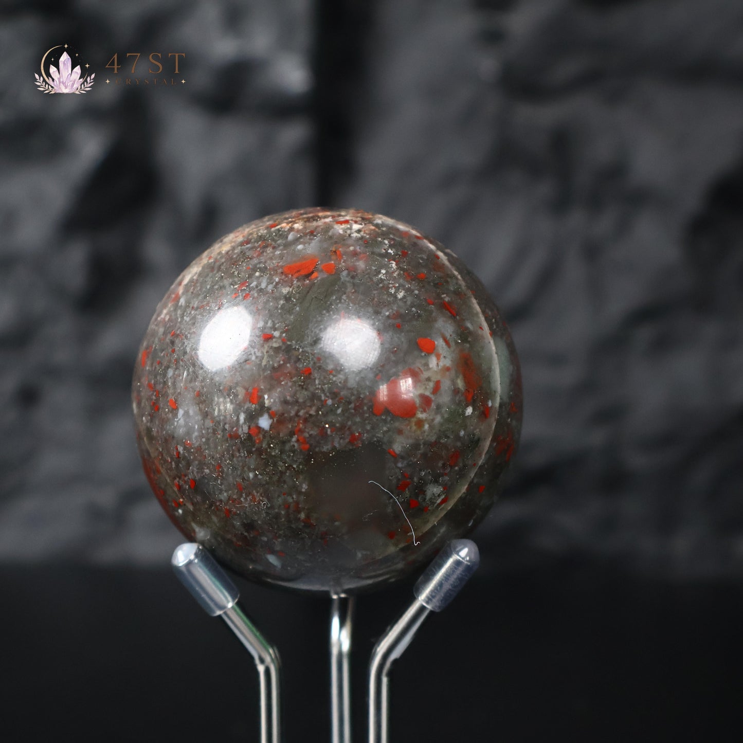 African Bloodstone Sphere