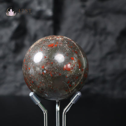 African Bloodstone Sphere