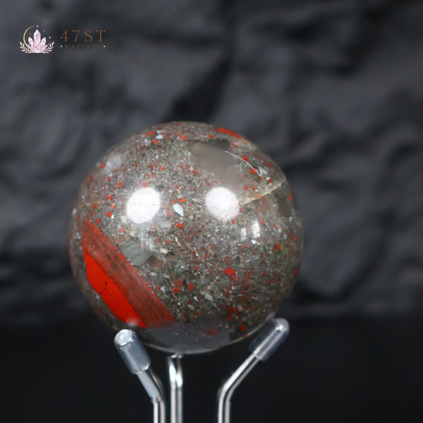 African Bloodstone Sphere