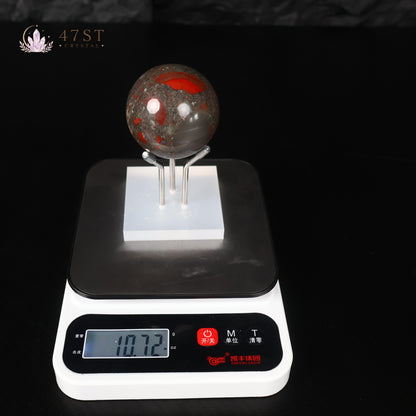 African Bloodstone Sphere