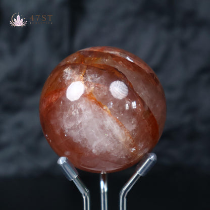 Fire Quartz Sphere