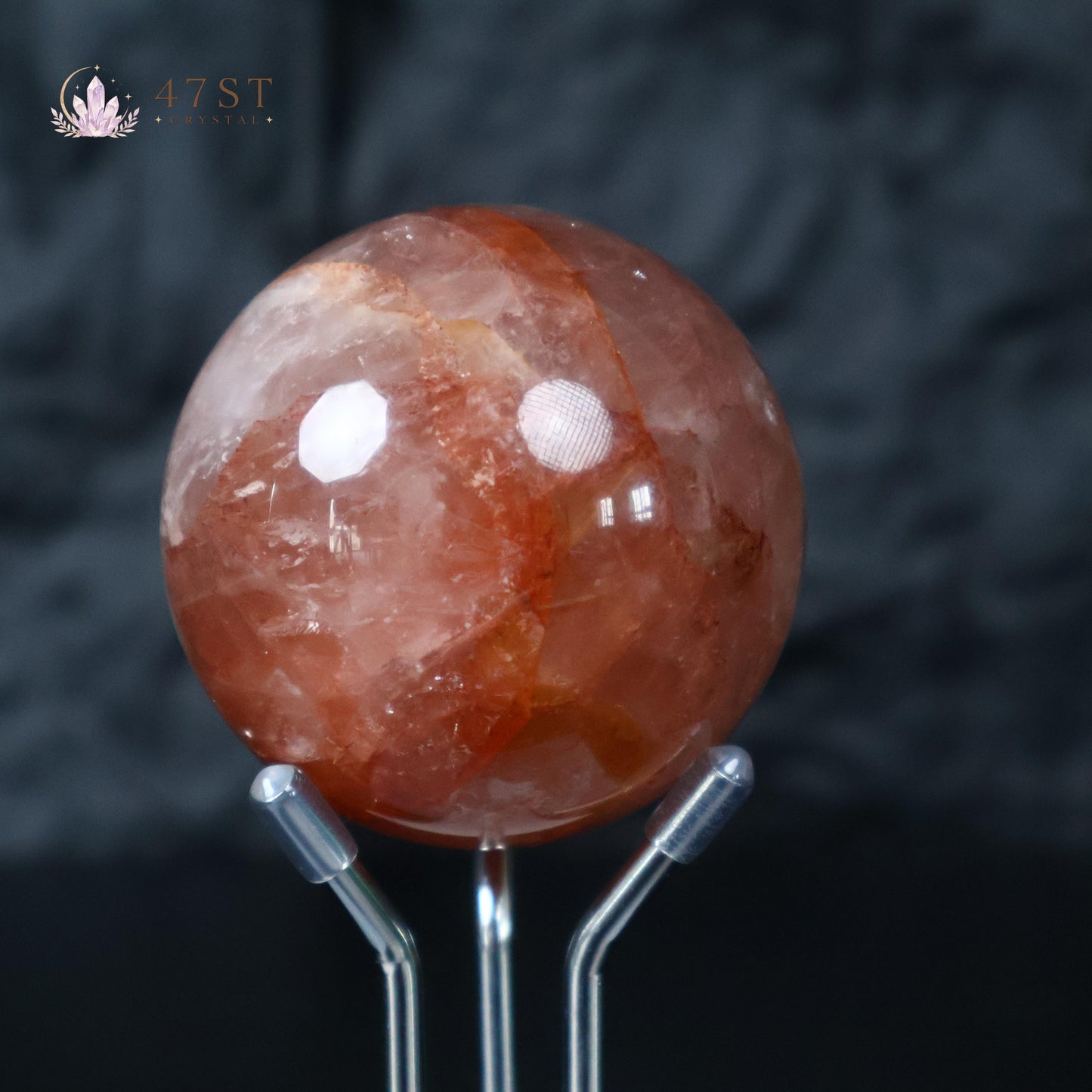 Fire Quartz Sphere