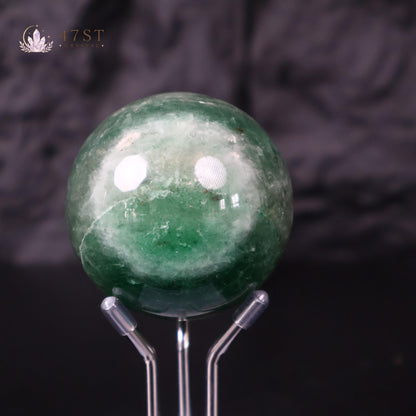 Green Strawberry Quartz Sphere
