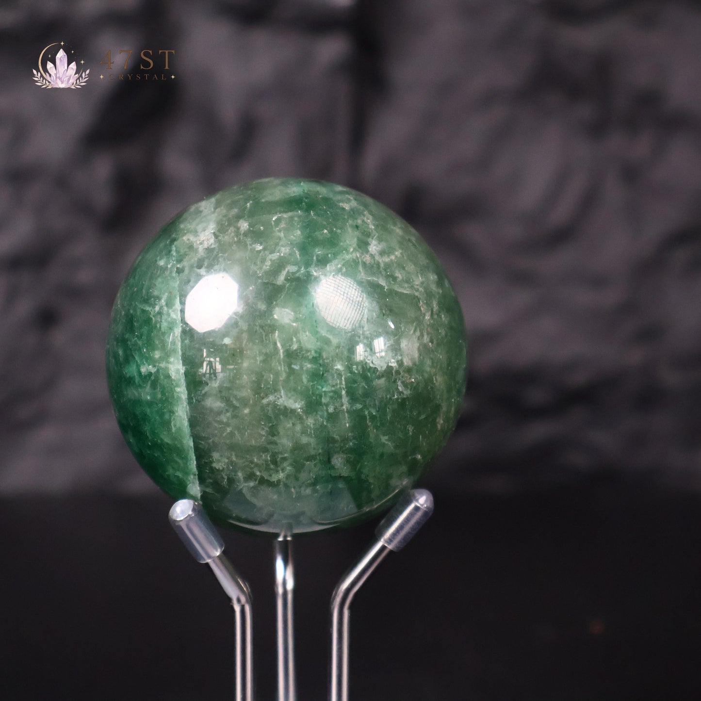 Green Strawberry Quartz Sphere