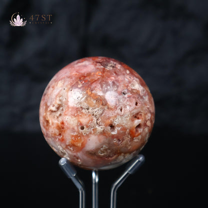 Crazy Lace Agate Sphere