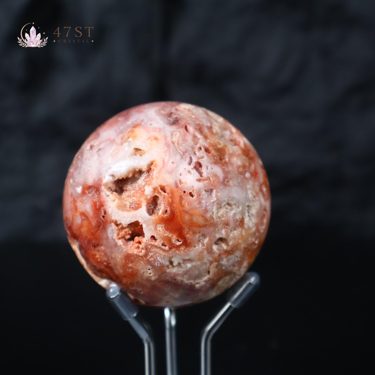 Crazy Lace Agate Sphere
