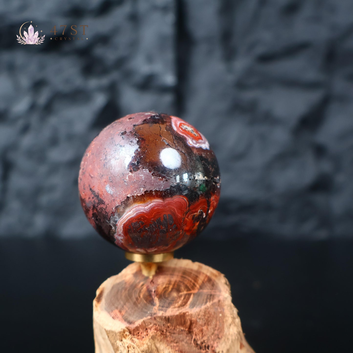 Mexican Agate Sphere