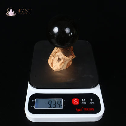Golden Obsidian Sphere