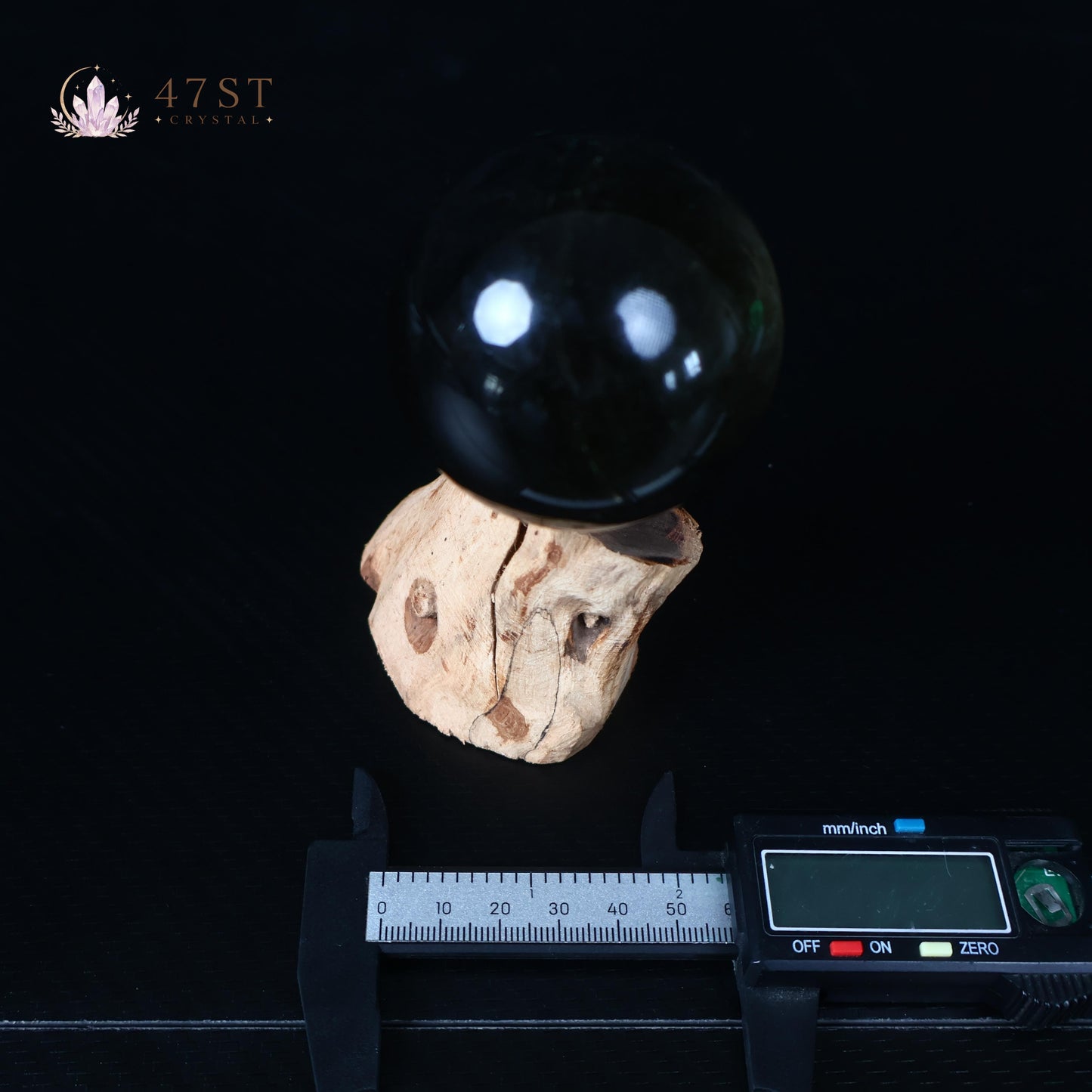 Golden Obsidian Sphere
