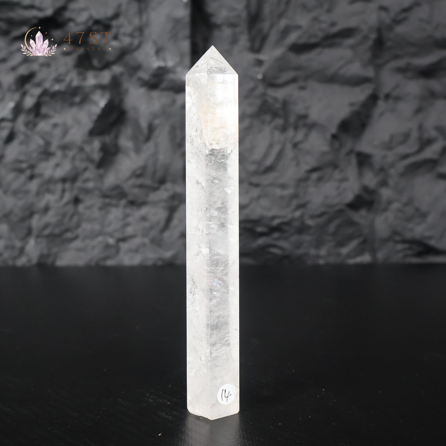 Clear Quartz Tower