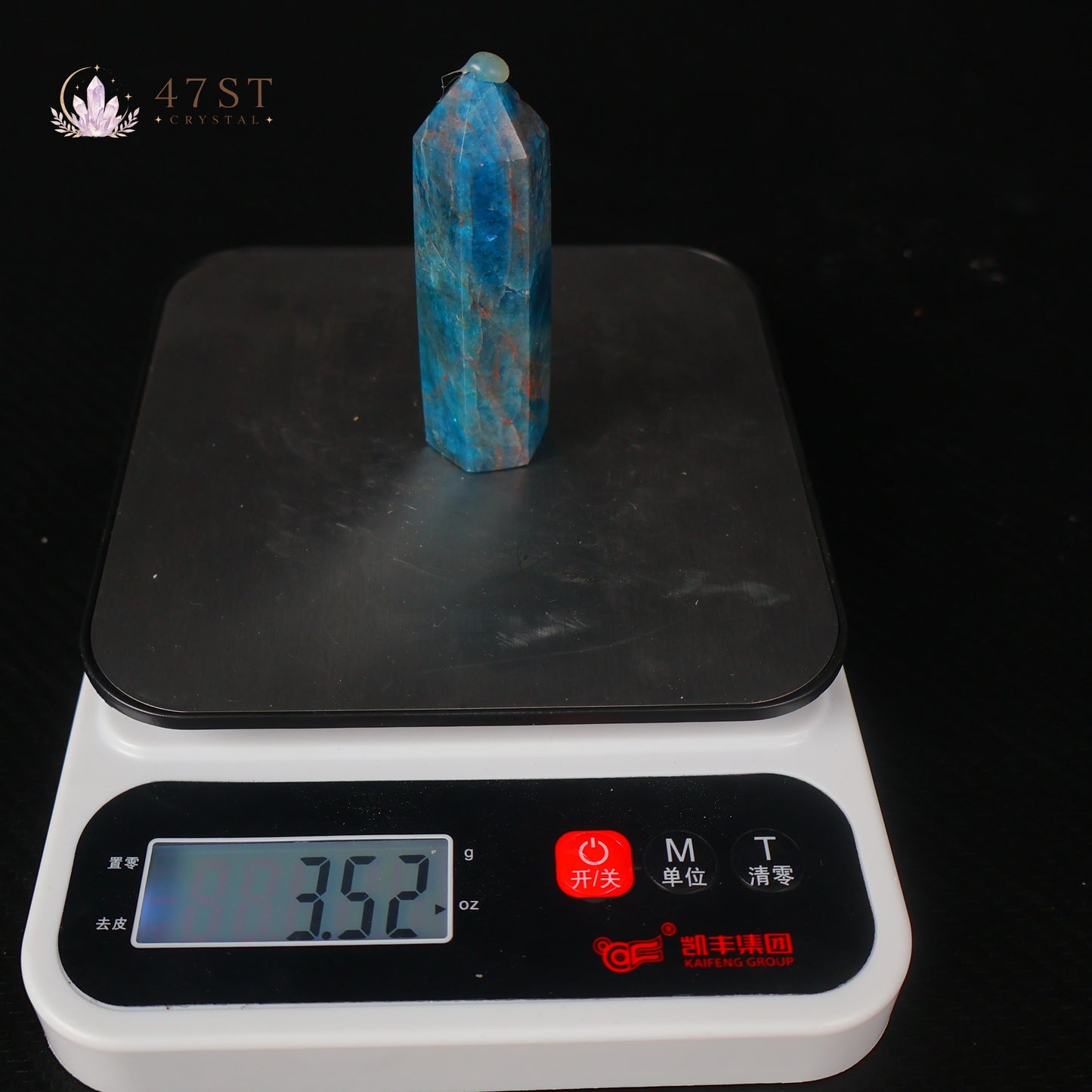 Blue Apatite Tower