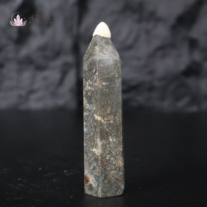 Pyrite Agate Tower