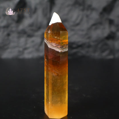 Yellow Fluorite Tower