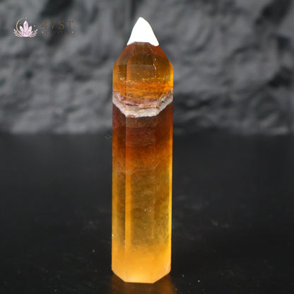 Yellow Fluorite Tower
