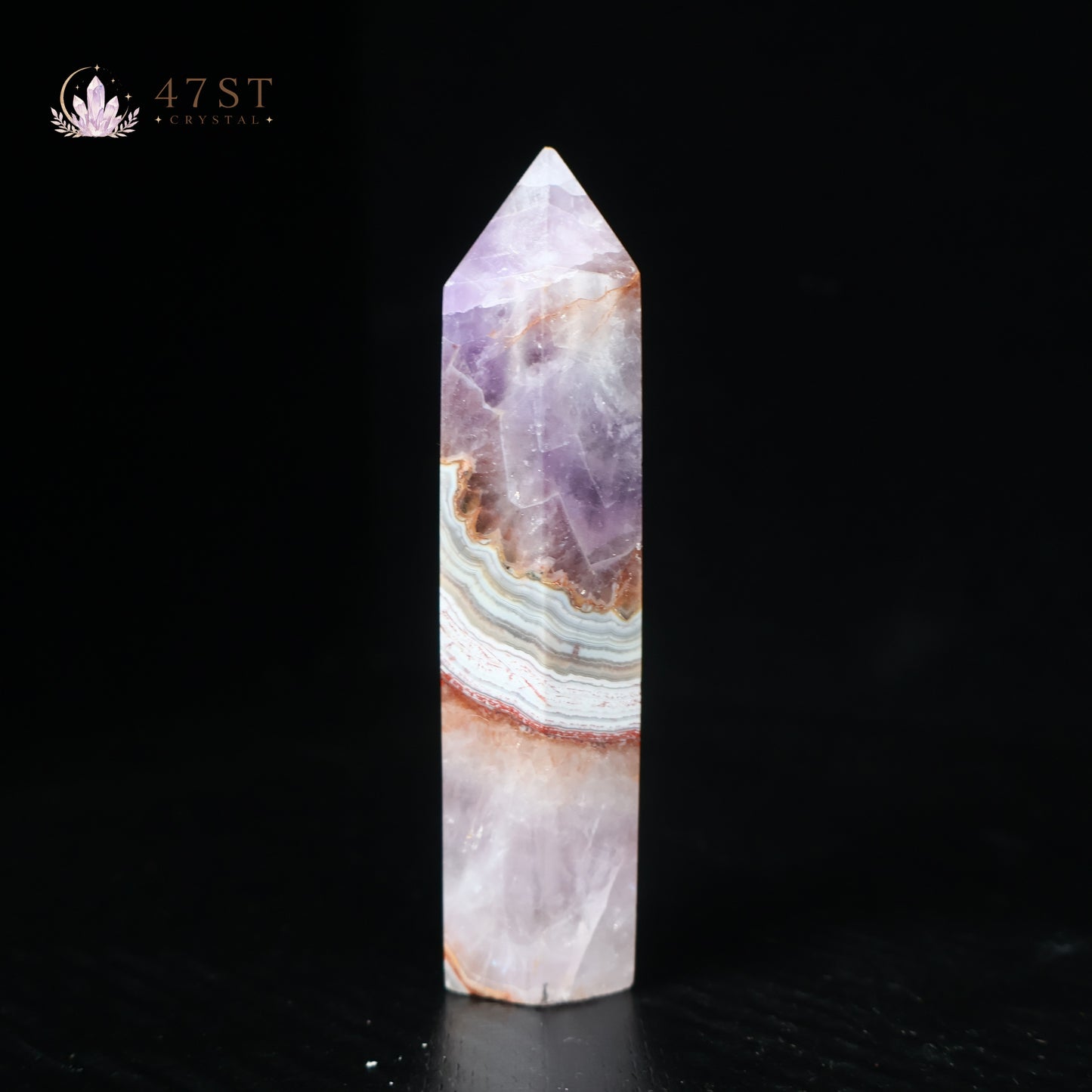Amethyst Agate Tower