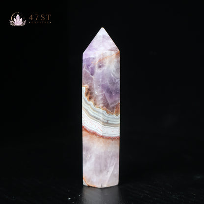 Amethyst Agate Tower