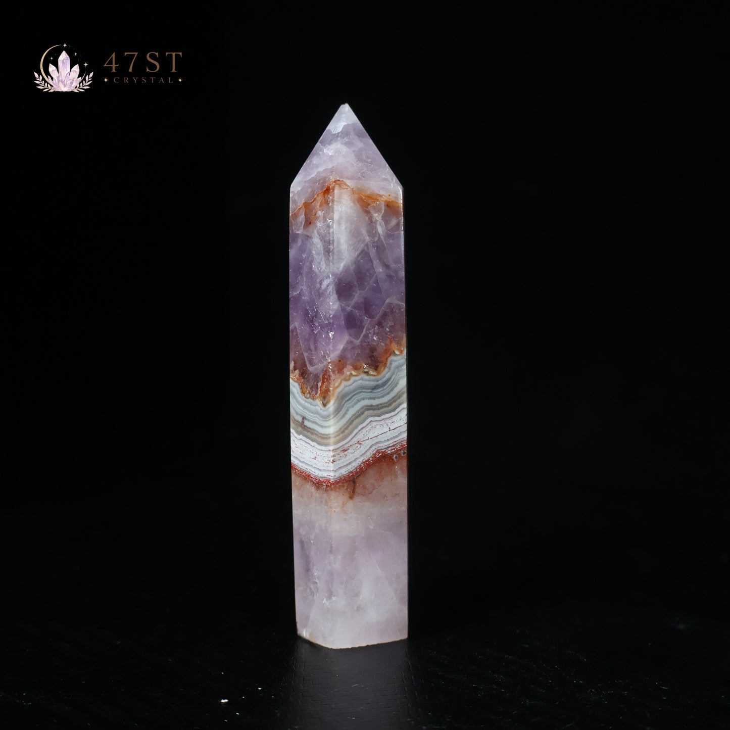 Amethyst Agate Tower