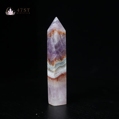 Amethyst Agate Tower