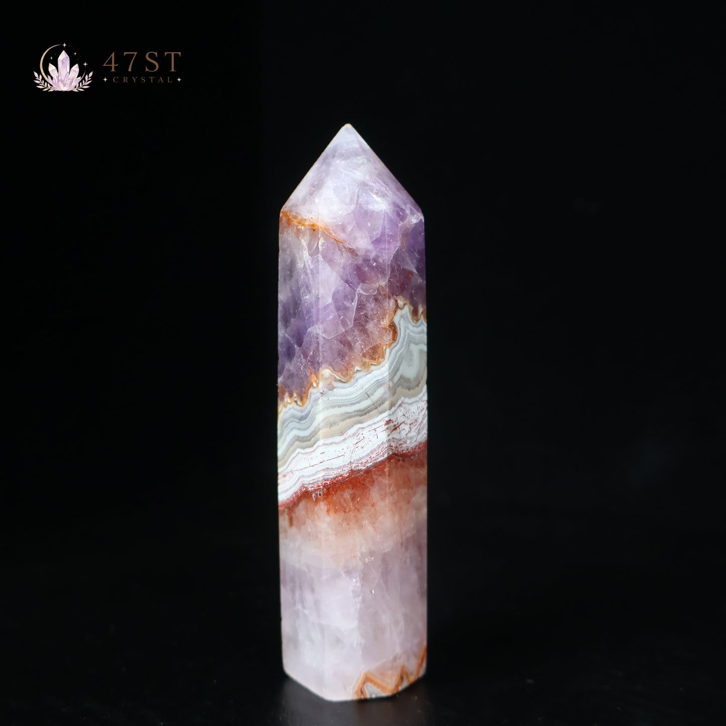 Amethyst Agate Tower