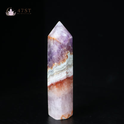 Amethyst Agate Tower