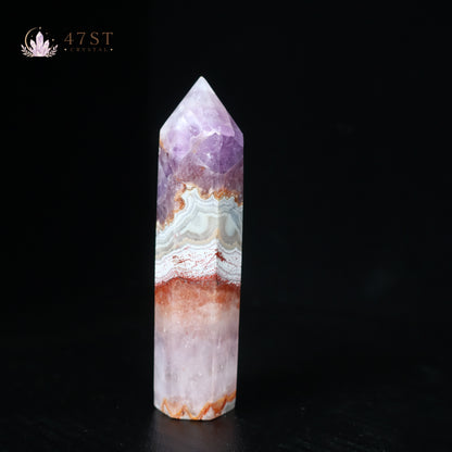 Amethyst Agate Tower