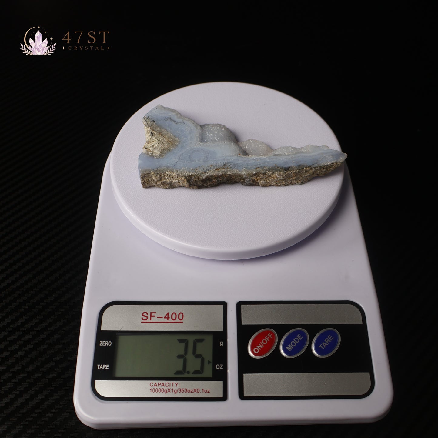 Blue Lace Agate Specimen