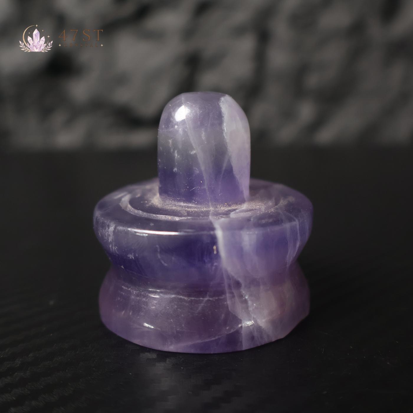 Purple Fluorite Stone Mill