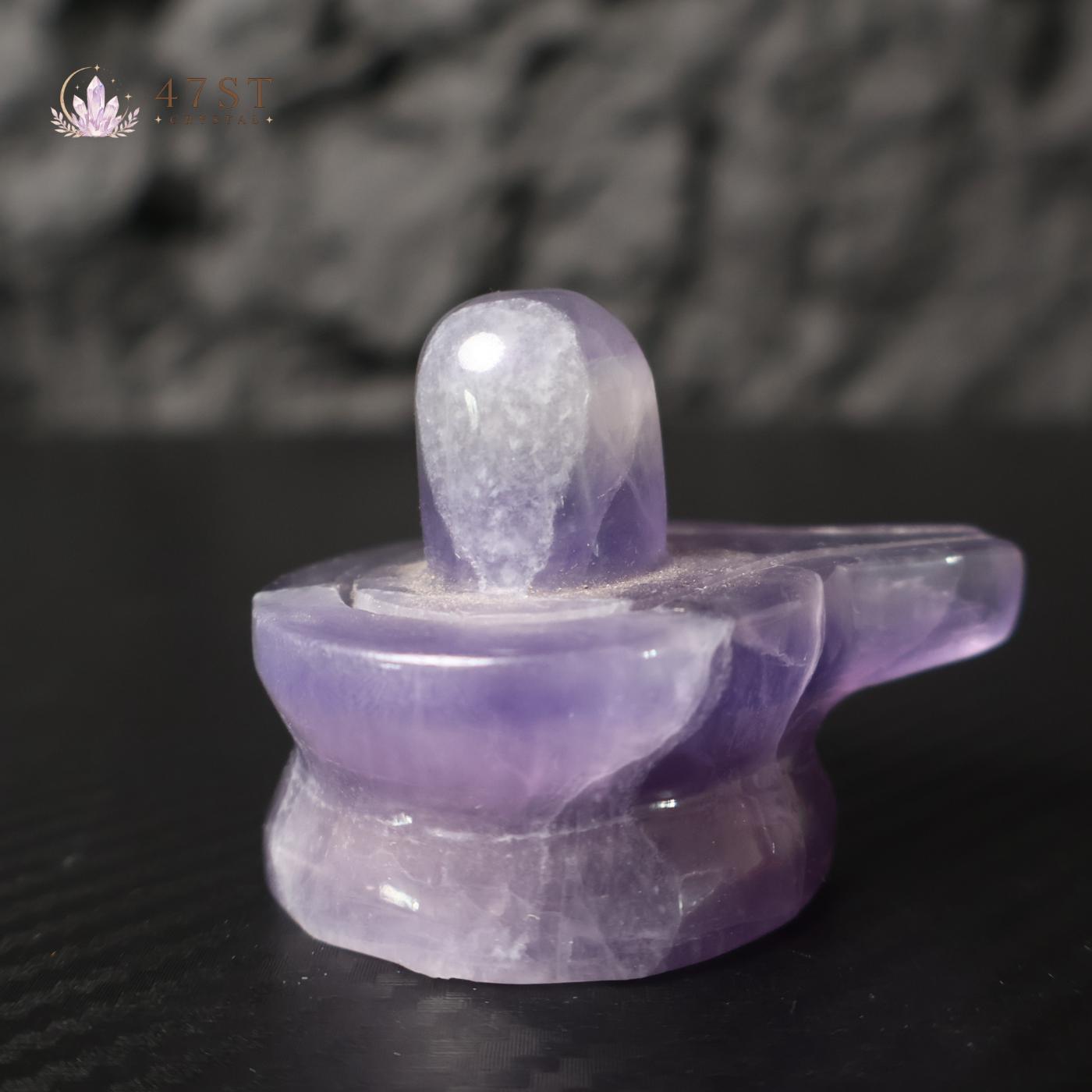 Purple Fluorite Stone Mill