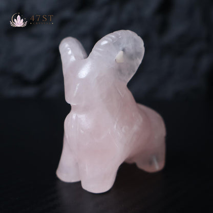 Rose Quartz Bighorn Sheep