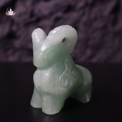 Green Aventurine Bighorn Sheep