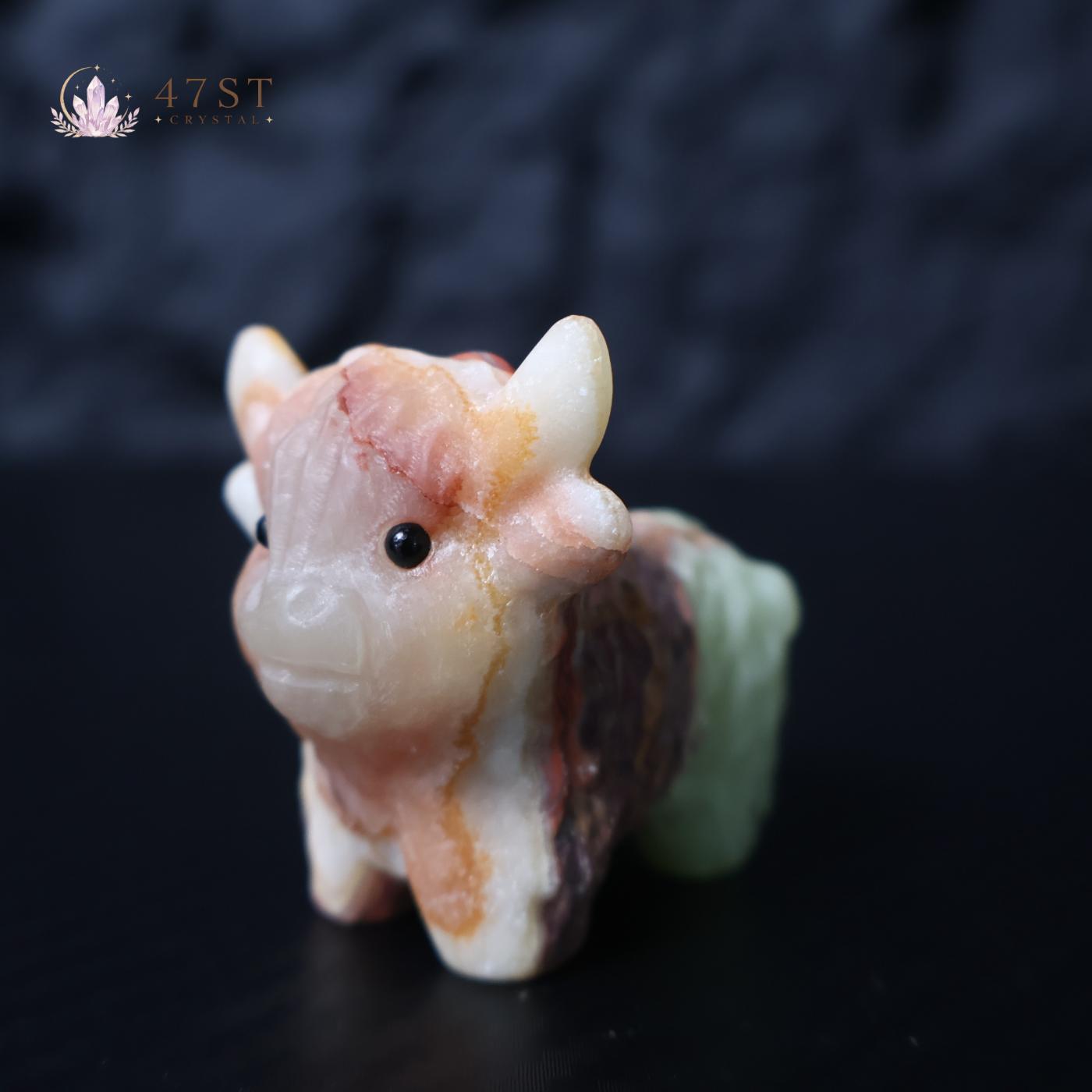Caribbean Calcite Highland Cow