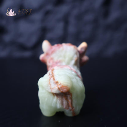 Caribbean Calcite Highland Cow