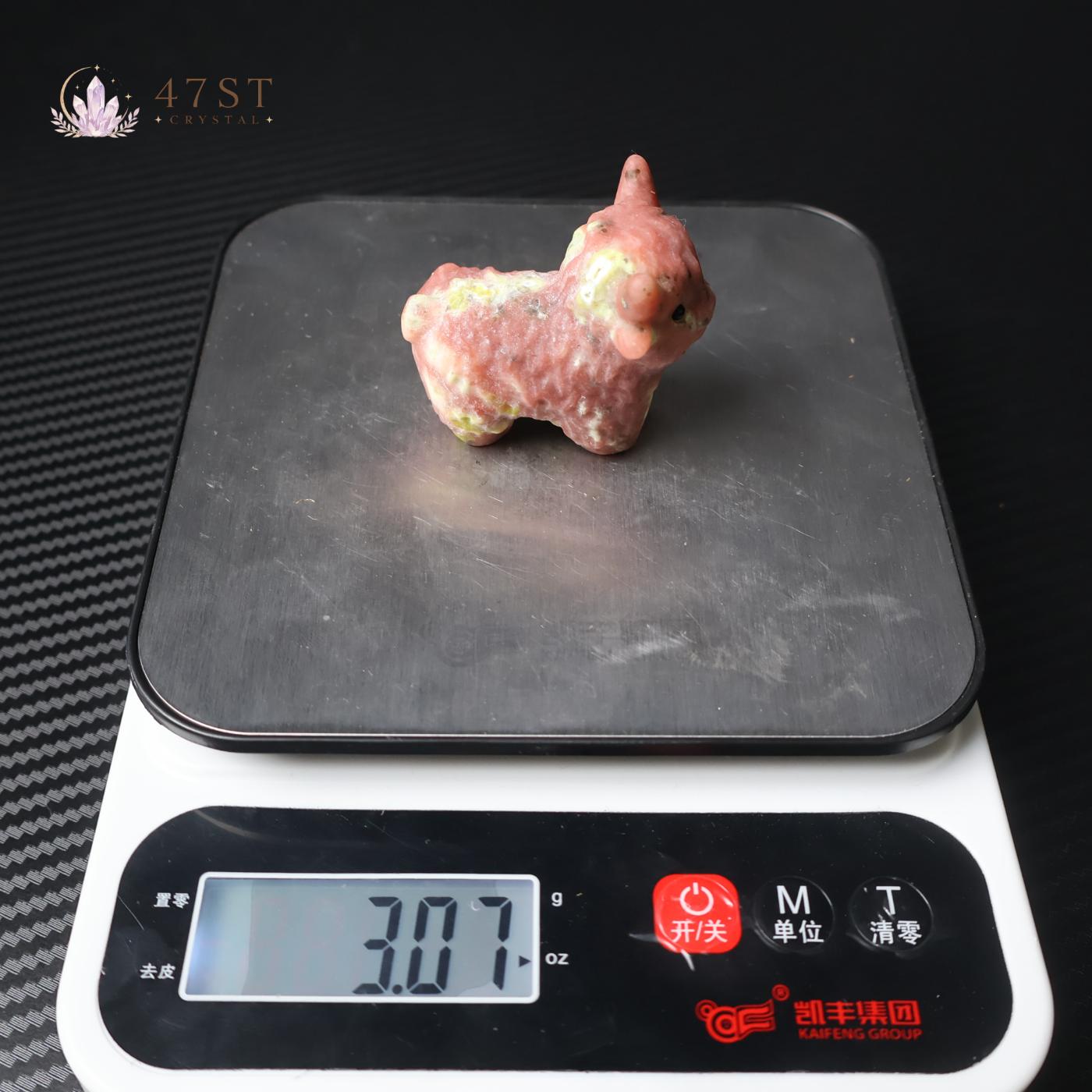 Red Plum Blossom Jasper Highland Cow