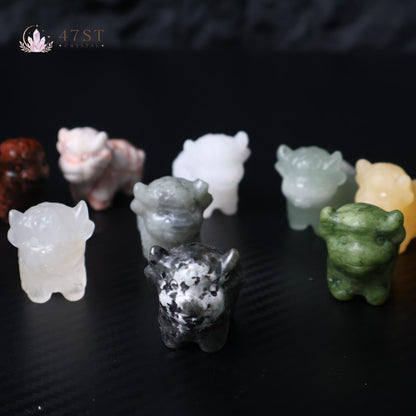 Multi-Material Mini Highland Cow
