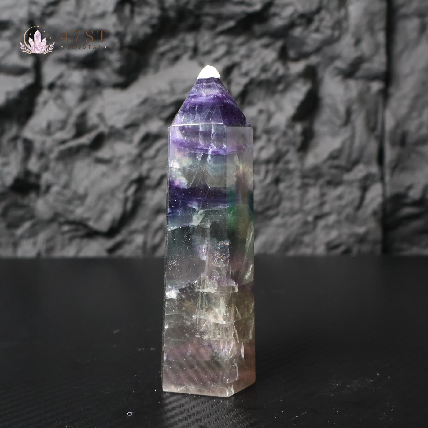 Rainbow Fluorite Tower